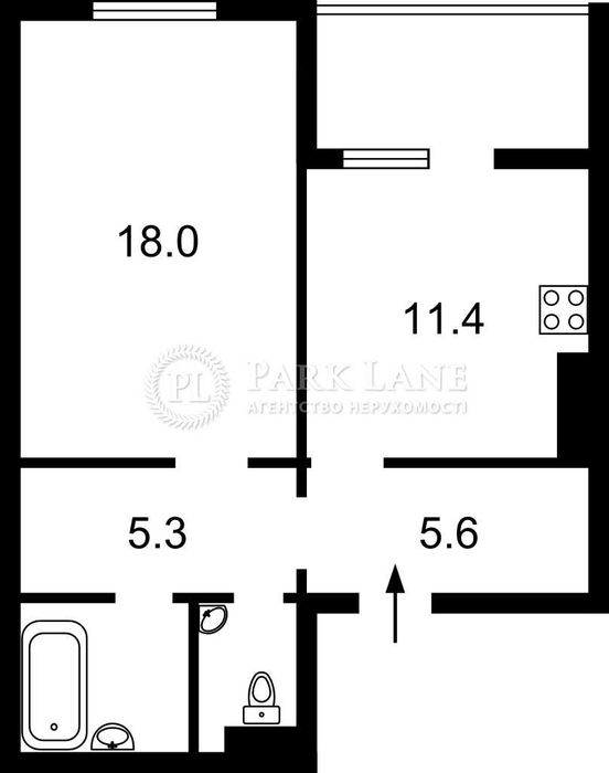 Квартира на вул. Коноплянська, 22б в Києві, ID 294542, фото №5