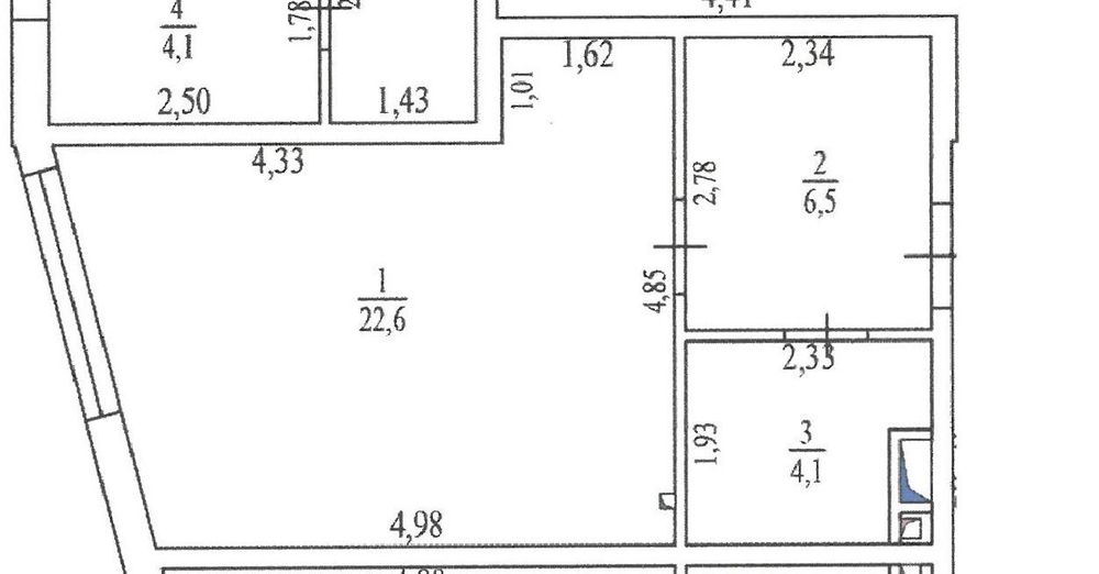 Квартира на ЖК «Пространство на Раскидайловской» в Одесі, ID 294950, фото №13