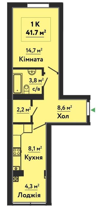Квартира на ЖК Львівський Затишок в Києві, ID 295523, фото №4