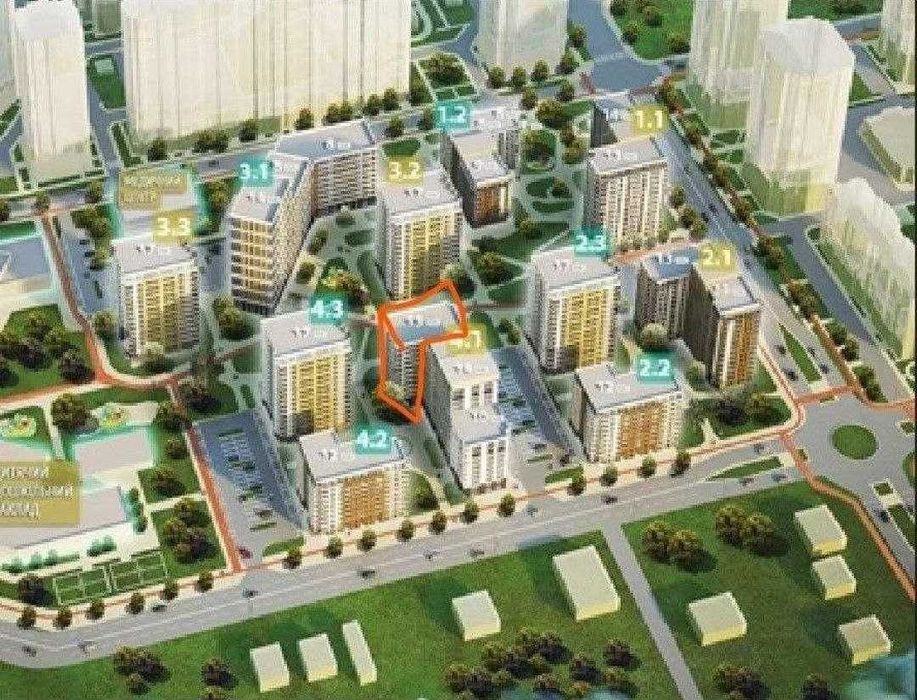 Квартира на ЖК Крона парк 2 в Києві, ID 305428, фото №2
