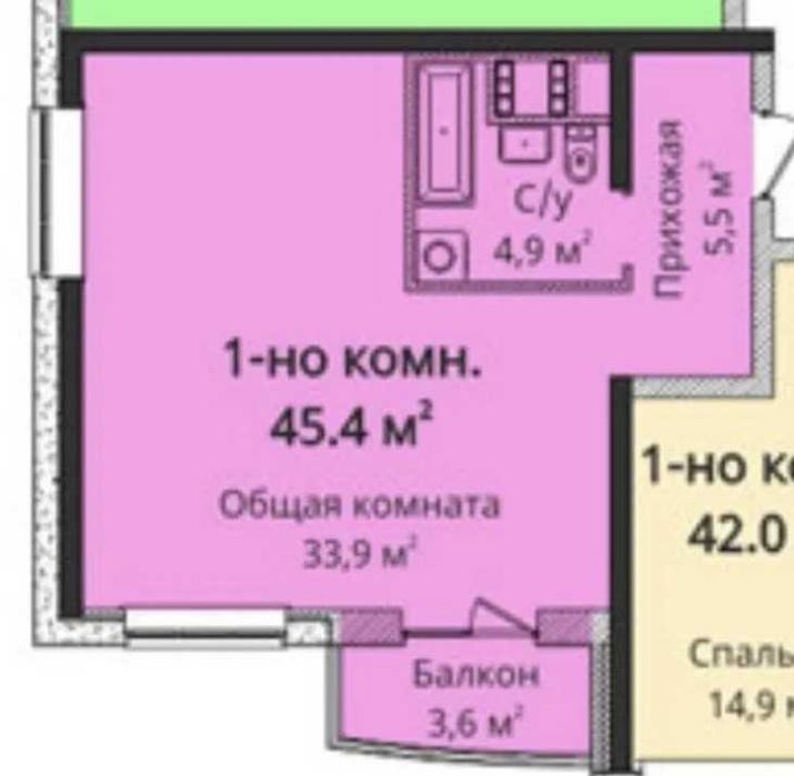 Квартира на просп. Шевченко в Одесі, ID 372277, фото №2