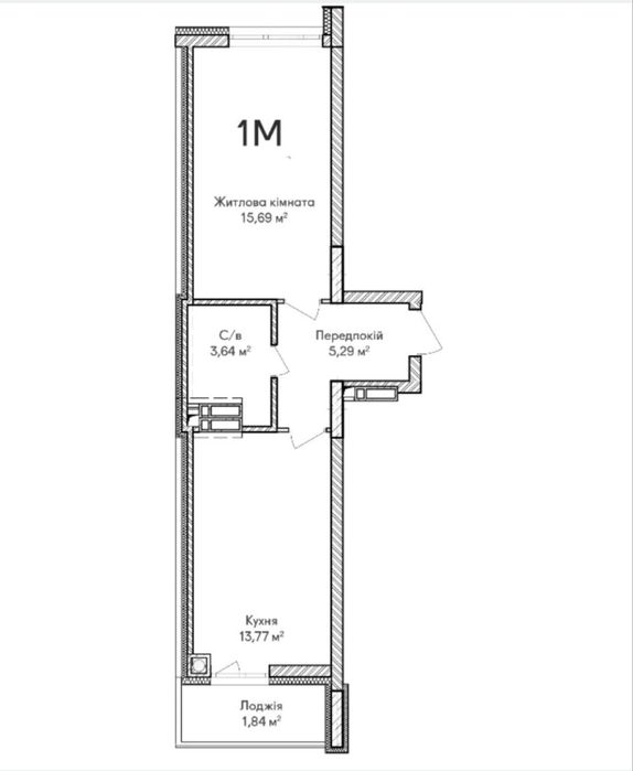 Квартира на вул. Синергія, 16 в Києві, ID 303457, фото №2