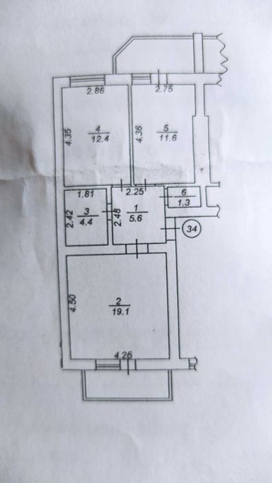Квартира на Святошинський в Київ, ID 298727, фото №5