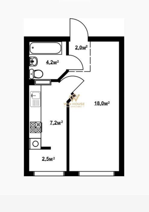Квартира на вул. Богуславська, 4 в Києві, ID 312716, фото №5
