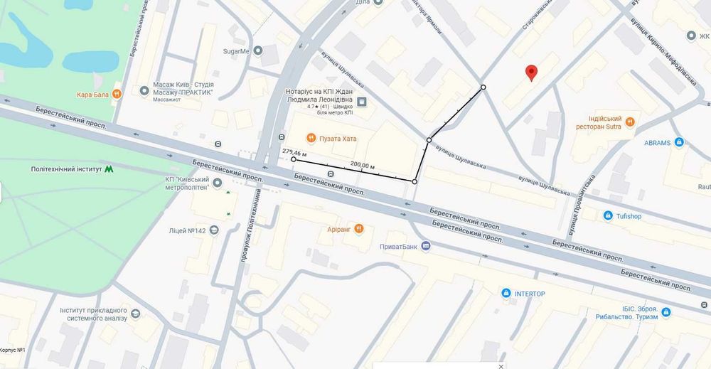 Квартира на вул. Старокиївська, б. 1/5 в Києві, ID 298824, фото №23