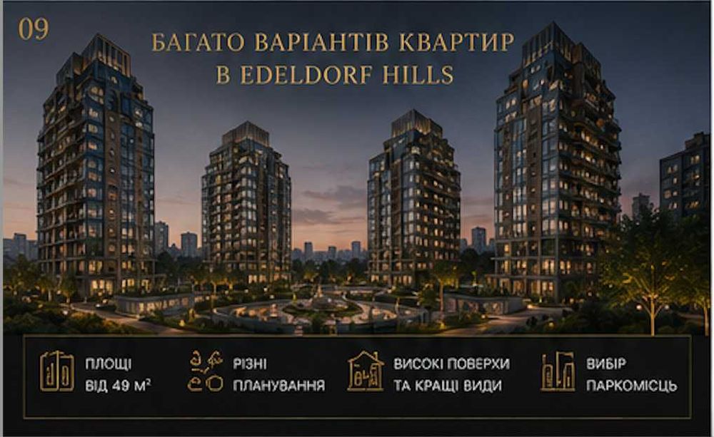 Квартира на ЖК Edeldorf Hills в Києві, ID 299207, фото №8