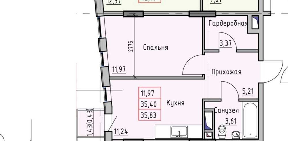 Квартира на ЖК Пространство в Одесі, ID 299236, фото №9