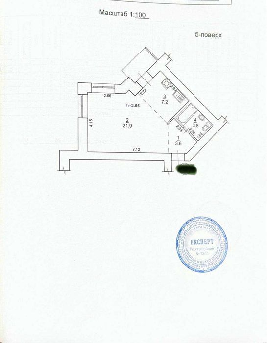 Квартира на ЖК «Центральний» в Києві, ID 299393, фото №7