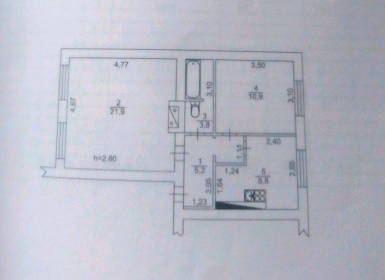 Квартира на Покровський в Кривому Розі, ID 300253, фото №21