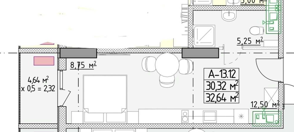 Квартира на ЖК Эллада 7 в Одесі, ID 300680, фото №3