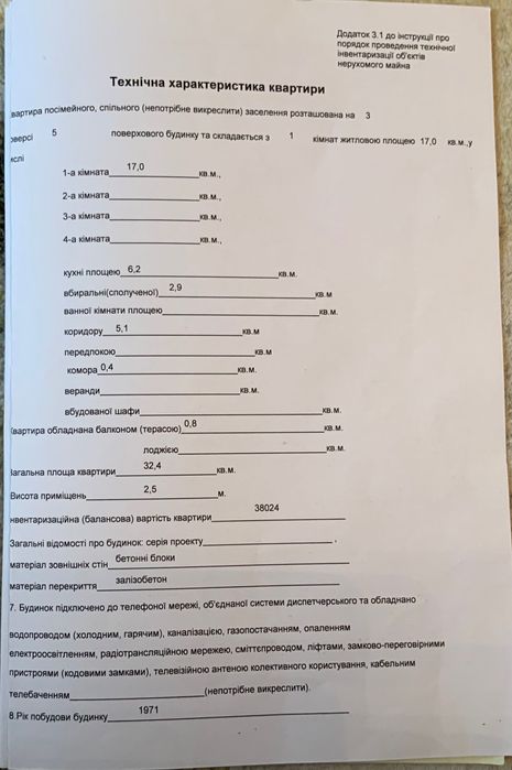 Квартира на вул. Котляревського, 2 в Дніпро, ID 300824, фото №2