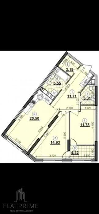 Квартира на Дніпровська набережна, 15 в Києві, ID 304481, фото №18