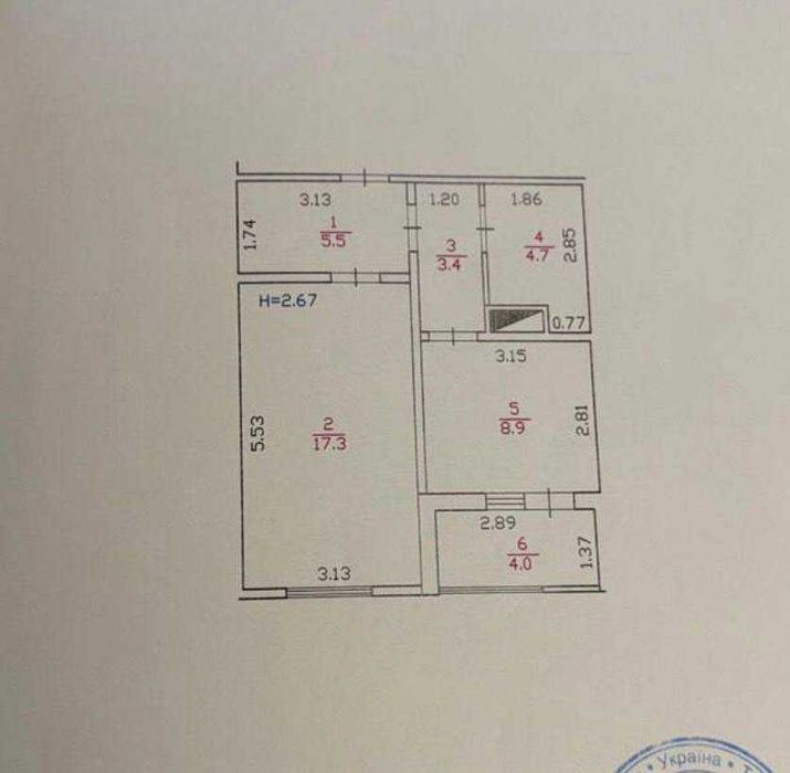Квартира на вул. Лесі Українки, 62 в Києві, ID 312937, фото №17