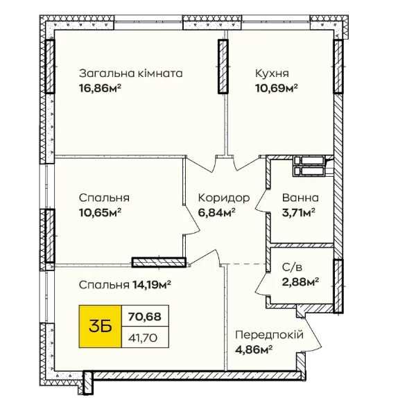 Квартира на ЖК «Синергія Київ» в Києві, ID 302025, фото №6