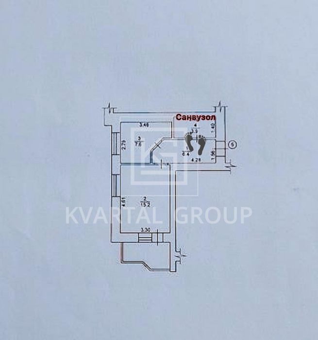 Квартира на вул. Бориса Гмирі, 20 в Києві, ID 302088, фото №20