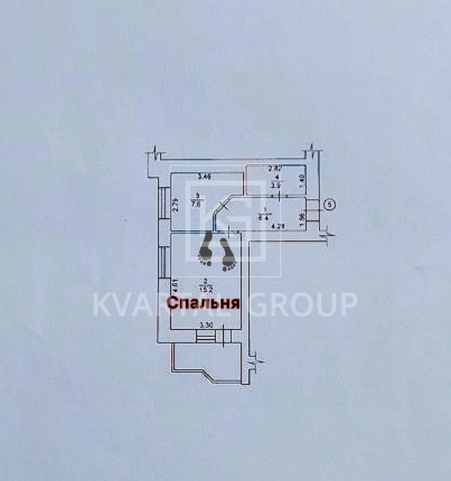 Квартира на вул. Бориса Гмирі, 20 в Києві, ID 302088, фото №23
