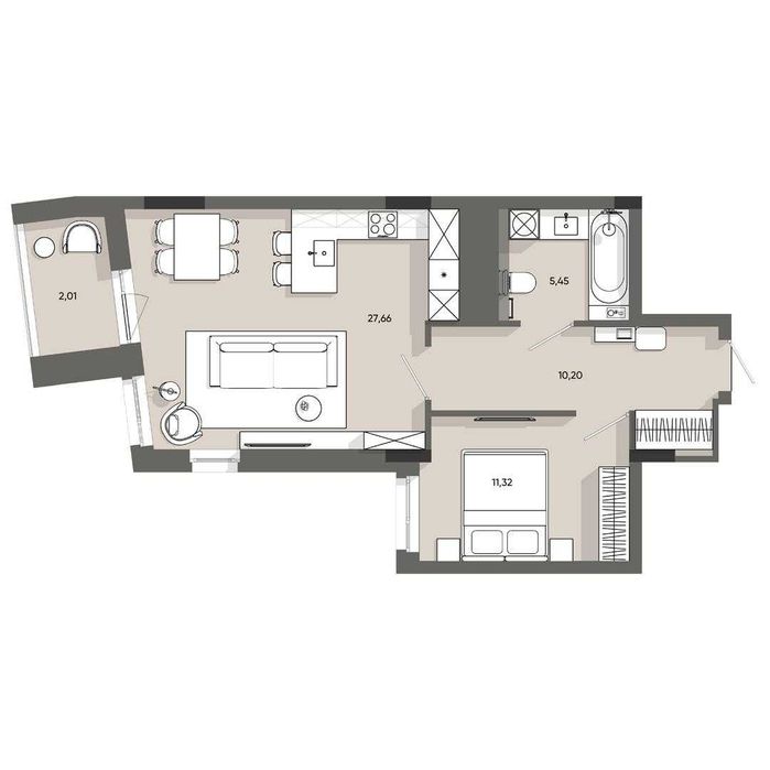 Квартира на ЖК Five Address в Львові, ID 303101, фото №6