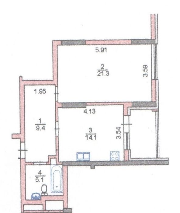 Квартира на Печерський в Києві, ID 303117, фото №12