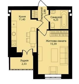Квартира на вул. Мюллер Хаус в Києві, ID 304303, фото №2