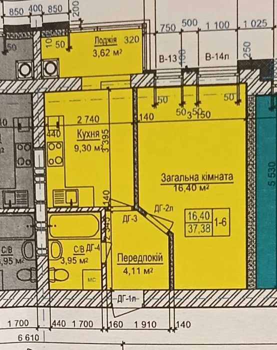 Квартира на просп. Героїв Небесної Сотні, 18 в Києві, ID 304619, фото №2