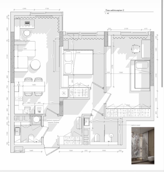 Квартира на вул. Олександра Олеся, 9 в Києві, ID 310230, фото №5