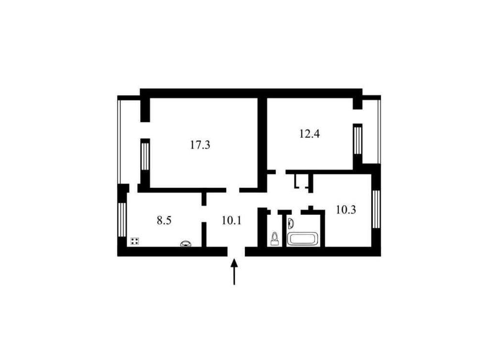 Квартира на вул. Зеленого Клину, 6 в Київ, ID 313767, фото №2