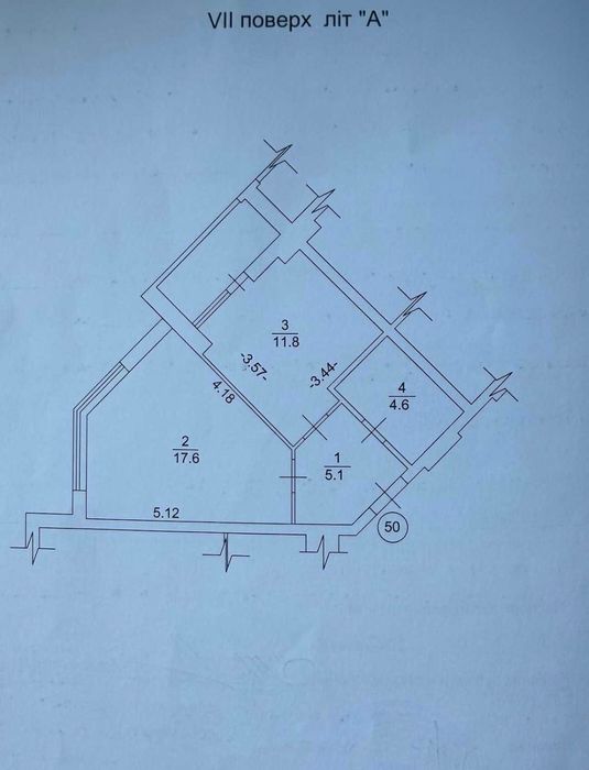 Квартира на вул. Ольги Кобилянської, 1-В в Київ, ID 313987, фото №1