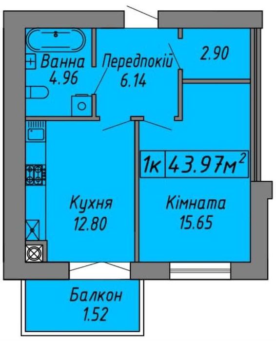 Квартира на ЖК Скандинавія в Івано-Франківськ, ID 314422, фото №2