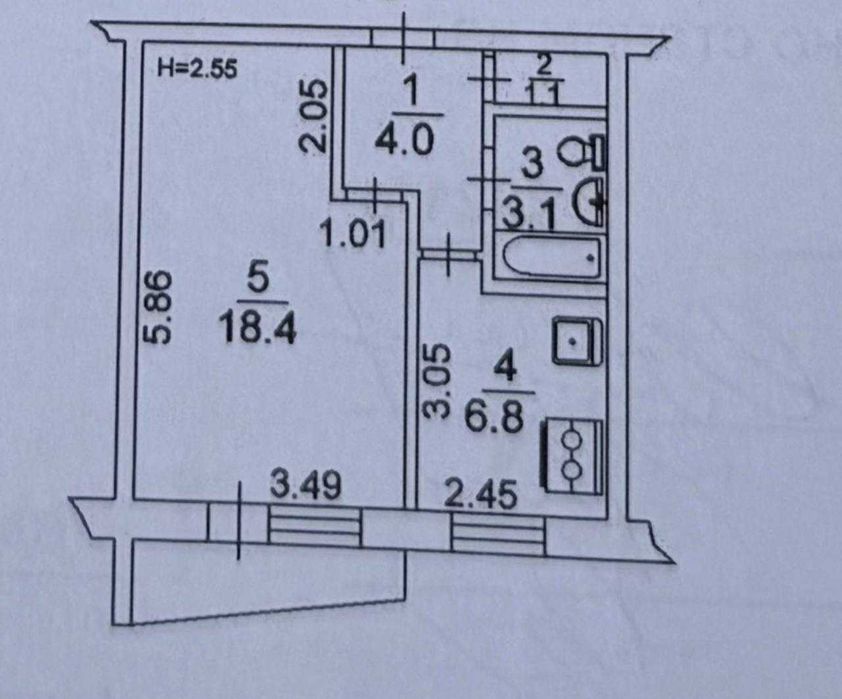 Квартира на Харківське шосе, 176-Б в Києві, ID 324094, фото №20