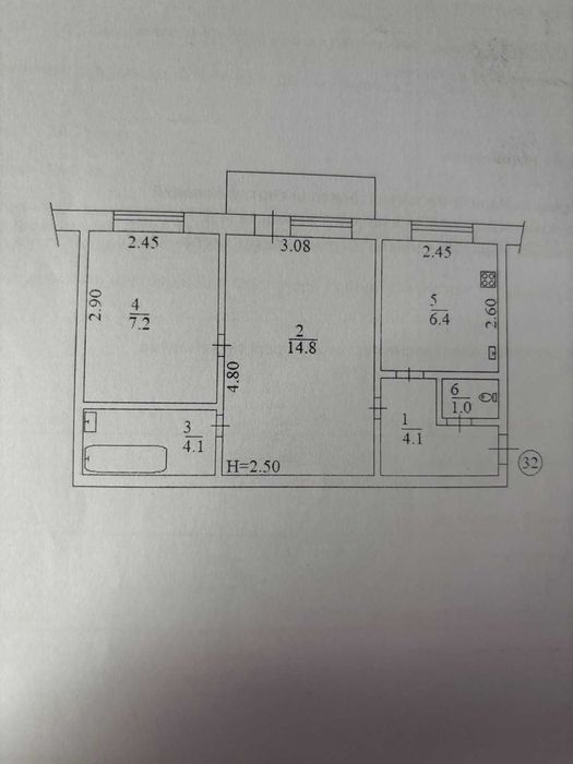 Квартира на вул. Михайла Донця, 9 в Києві, ID 314536, фото №16