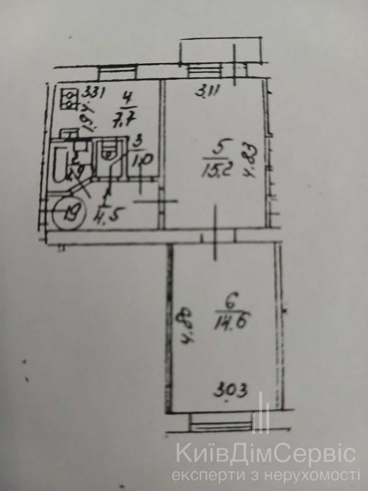 Квартира на Дніпровський в Київ, ID 324005, фото №4