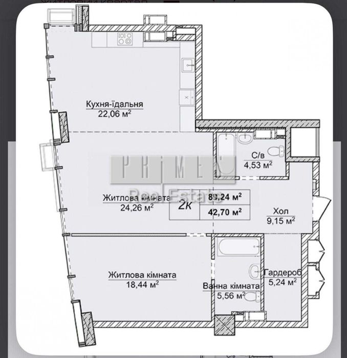Квартира на вул. Драгомирова, 8 в Київ, ID 323757, фото №2