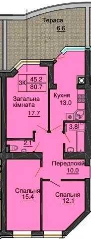Купити квартиру за адресою приміська 12 в Київ на Findly.com.ua Квартира на приміська 12 в Київ, ID 323683, фото №1