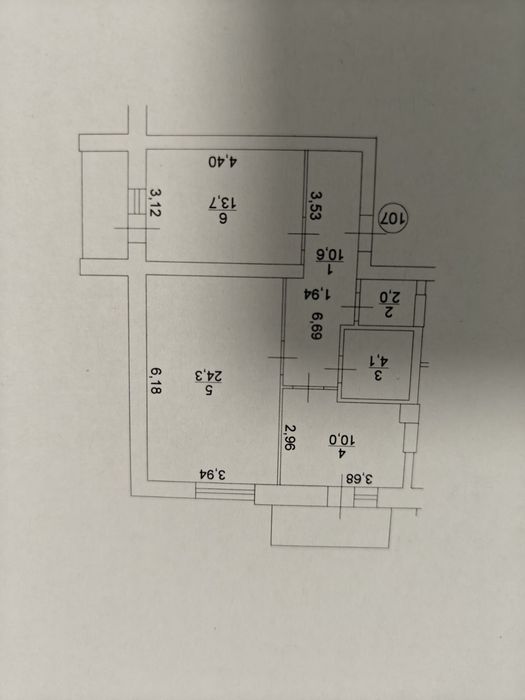 Квартира на вул. Академіка Лебедєва, 1, корпус 1 в Києві, ID 314792, фото №22
