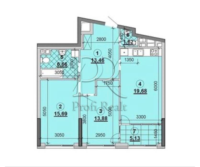 Квартира на Дніпровська набережна, 15-Ж в Києві, ID 323637, фото №15