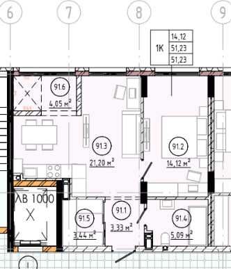 Квартира на ЖК Dreamlend в Івано-Франківськ, ID 323576, фото №2