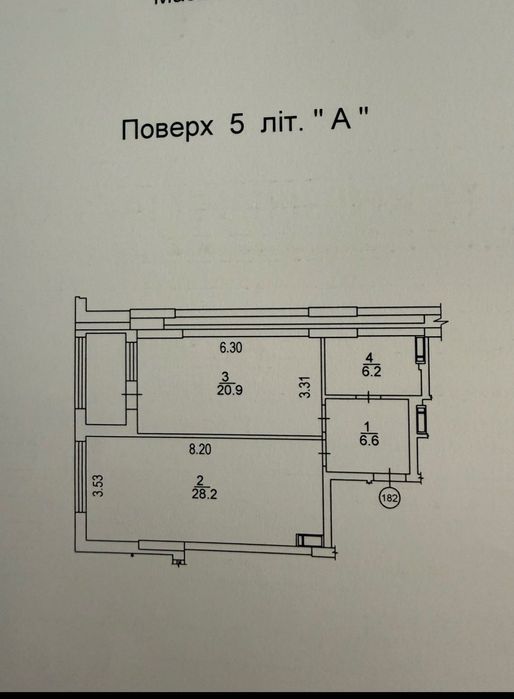 Квартира на Фортечний Тупик, 7-В в Київ, ID 323551, фото №1