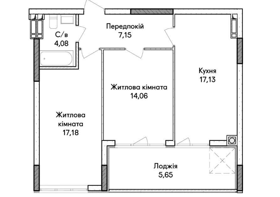 Квартира на Святошинський в Київ, ID 323403, фото №5