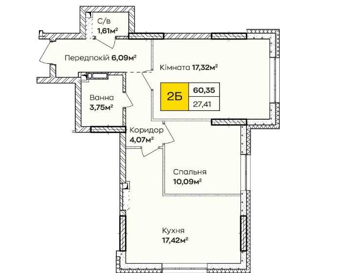 Квартира на ЖК «Синергія Київ» в Київ, ID 323246, фото №5