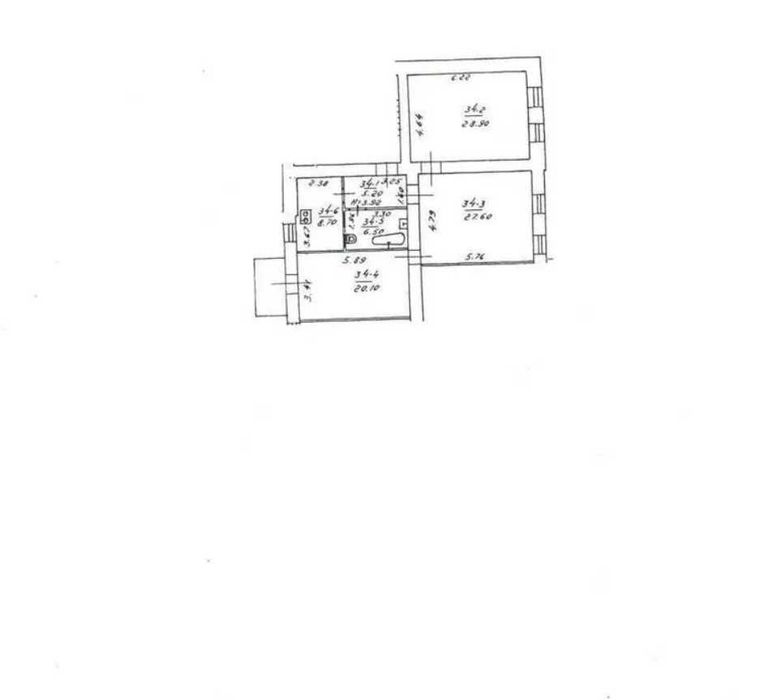 Квартира на вул. Богдана Хмельницького, 29/2 в Києві, ID 323192, фото №20
