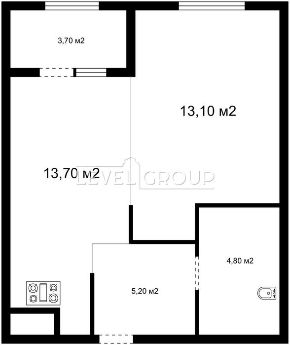 Квартира на вул. Народного Ополчення, 11-Б в Києві, ID 323110, фото №10