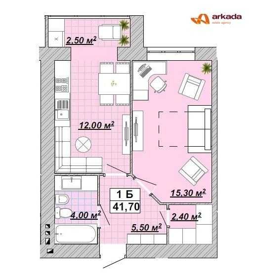 Квартира на Галицька в Івано-Франківську, ID 322991, фото №7