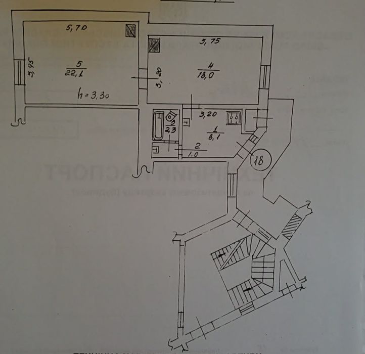 Квартира на вул. Київська в Львові, ID 322892, фото №6