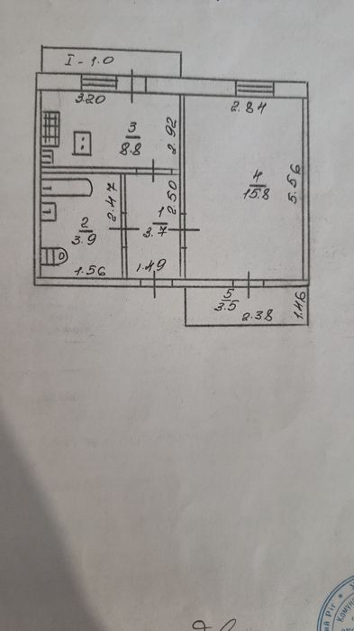 Квартира на Тернівський в Кривий Ріг, ID 322716, фото №2