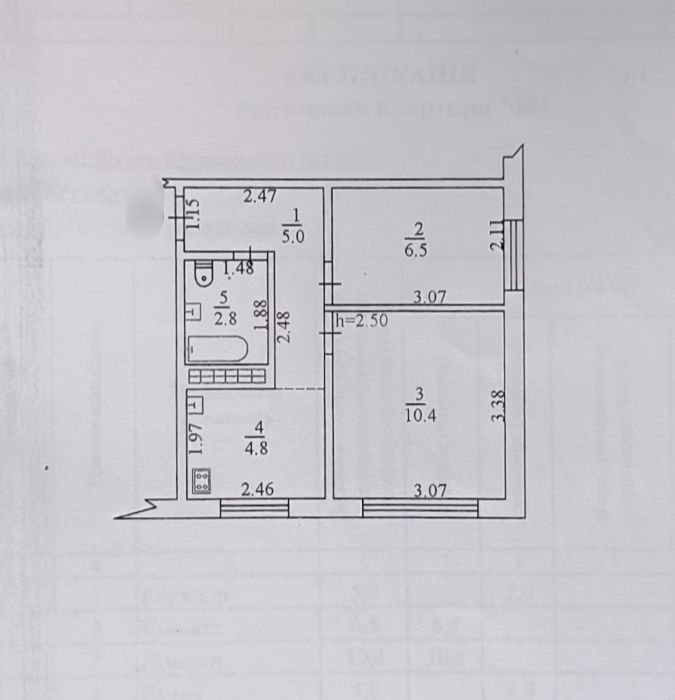 Квартира на вул. Л.Богоєвського, 12/52 в Кременчуці, ID 322637, фото №20