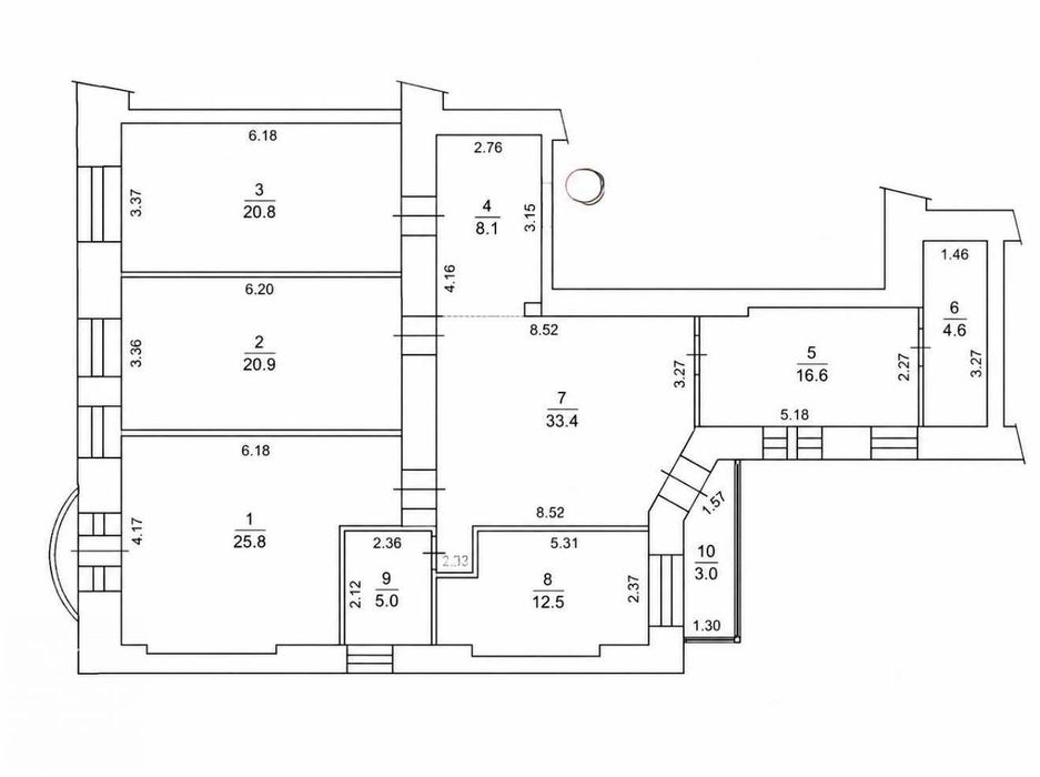 Квартира на вул. Саксаганського, 58 в Києві, ID 315543, фото №20