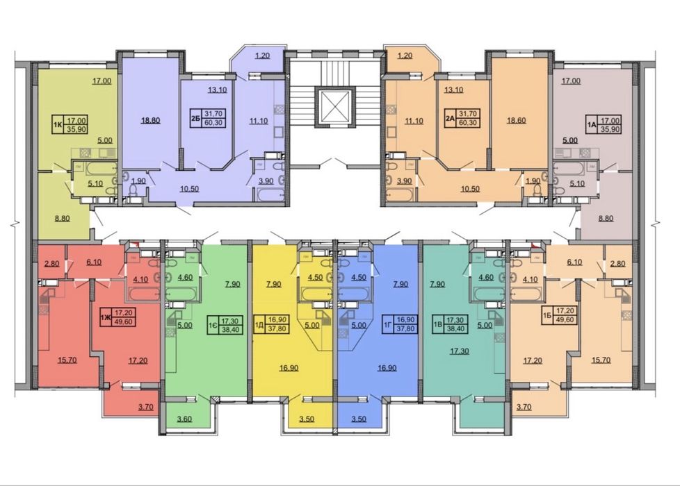 Квартира на вул. Олени Теліги, 23 в Черкасах, ID 322467, фото №8
