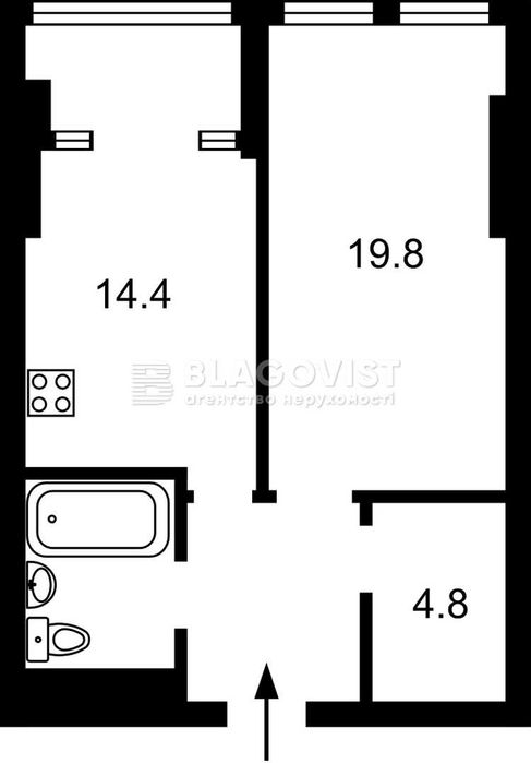 Квартира на просп. Берестейський, 11корп.2 в Київ, ID 322452, фото №2