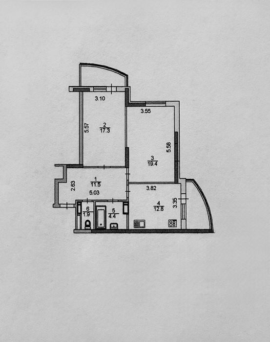 Квартира на вул. Драгоманова, 40-з в Києві, ID 321848, фото №7