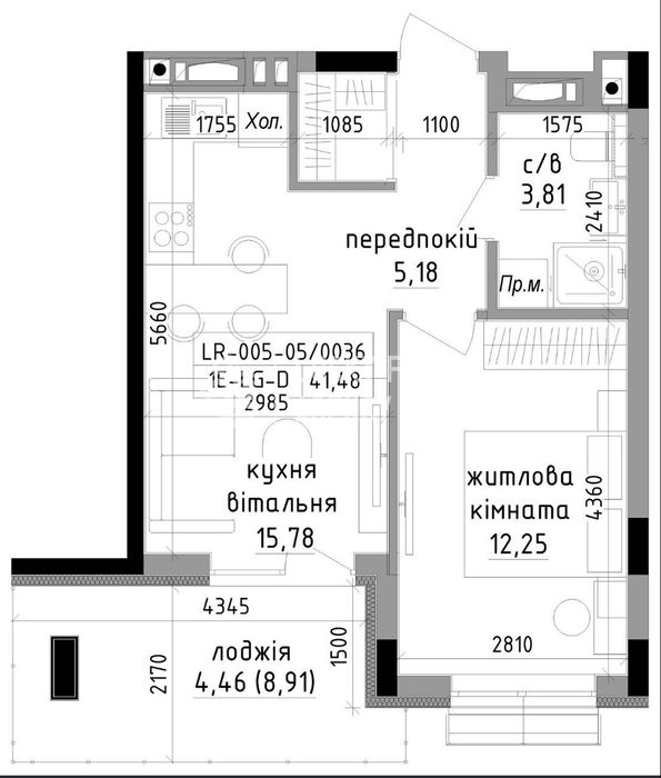 Квартира на вул. В.Гаджеги, 1 в Ужгород, ID 321661, фото №4
